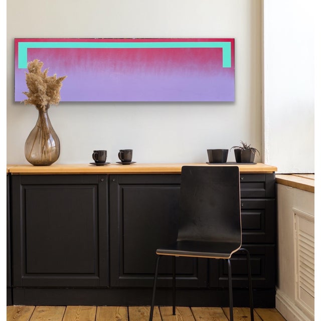 William Finlayson Jr. Acrylic Painting on wood Panel Titled “Aurora” 2022 For Sale In West Palm - Image 6 of 6