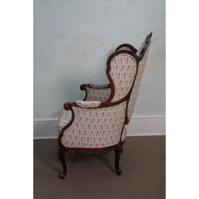 Vintage 1920s French Louis XV Style Wing Chair Chairish