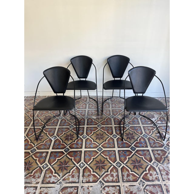 Linda Dining Chairs from Arrben, Italy, 1980s, Set of 4 For Sale - Image 18 of 18