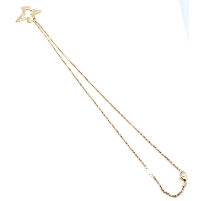 Georg Jensen Bird 18K Yellow Gold Pendant Necklace 2000 For Sale In Philadelphia - Image 6 of 10