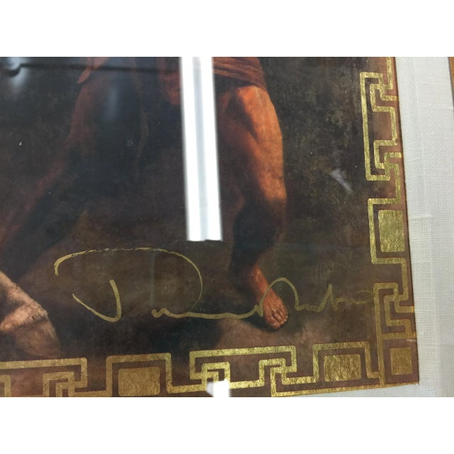 Tomasz Rut Giclee Man & Horse "Fiero" Signed Limited Edition For Sale - Image 4 of 5