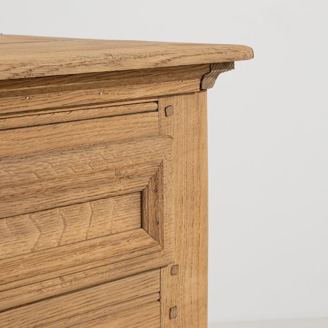 Oak Louis XV Buffet, Rococo Style, France, 19th Century For Sale - Image 12 of 15
