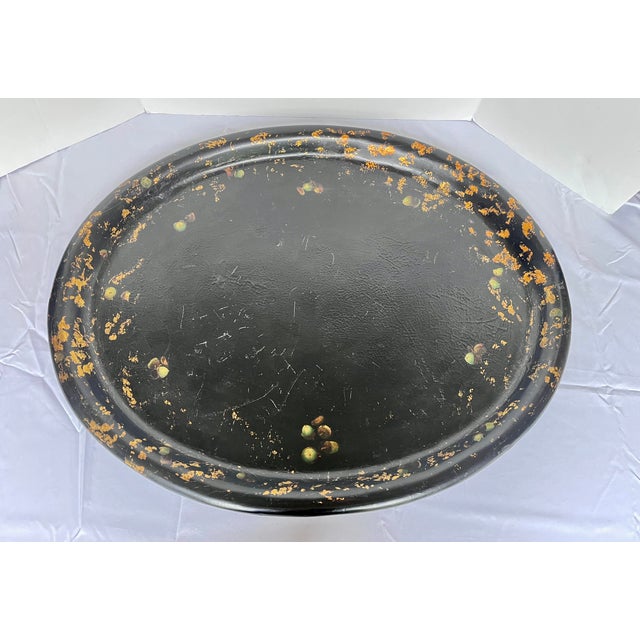 English 19th Century Ws Burton of London Papier Mache Tray For Sale - Image 3 of 14