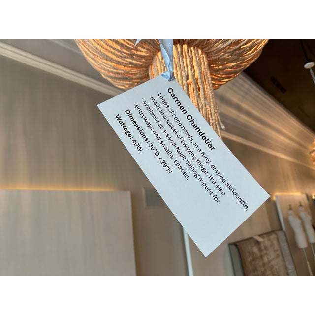 Modern Carmen Chandelier For Sale - Image 3 of 3