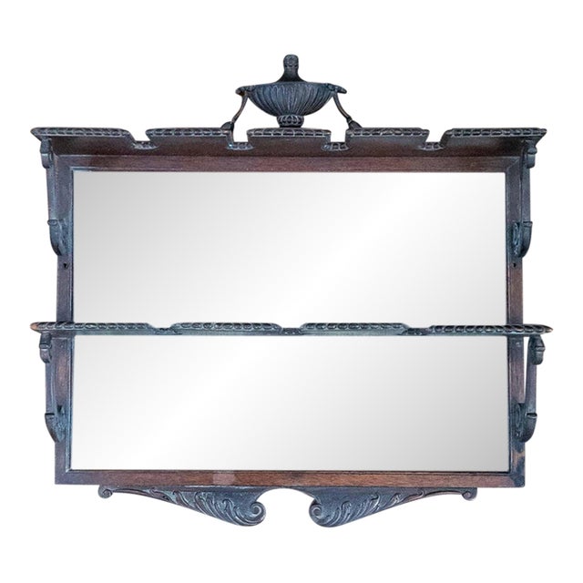19th Century English Georgian Style Wine Glass or Pipe Rack For Sale