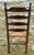 Vintage Hitchcock Harvest Paint Decorated Ladderback Rush Seat Dining Chairs - Set of 4 For Sale - Image 11 of 12