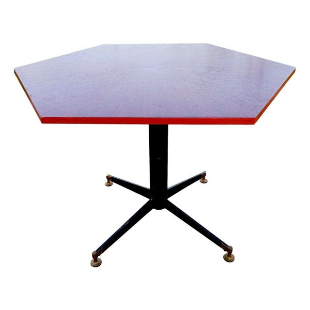 Danish Chairs and Table by Ignazio Gardella for Azucena, 1960s, Set of 7 For Sale - Image 6 of 9