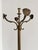 Vintage Brass Coat Rack with Shield Hooks and Twisted Column, 1960s For Sale - Image 9 of 18