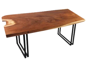 Organic Modern Living Edge Dining Table