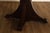 Antique Stickley Brothers 48" Round Oak Dining Table w/2 leaves For Sale - Image 10 of 18