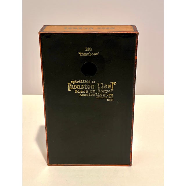 Houston Llew Spiritile Timeless #161 – Coco Chanel Quote – Glass Enamel on Copper Wall Art For Sale - Image 13 of 14