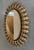 Mid 20th Century Spanish Gilt Metal Oval Sunburst Mirror For Sale - Image 4 of 5