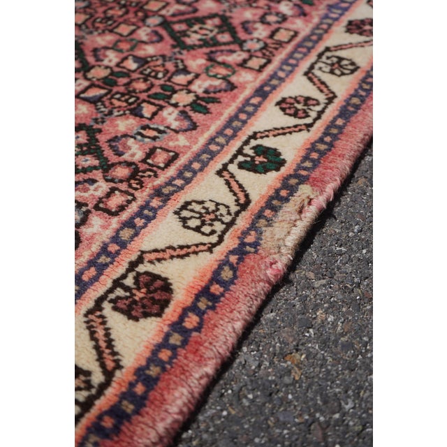 Vintage C.1930s Approx. 2x12 Oriental Style Rug For Sale In Philadelphia - Image 6 of 7