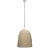Jamie Young Waterfront Iron & Wood Bead Pendant For Sale