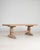 Oak Trestle Dining Table For Sale - Image 9 of 15