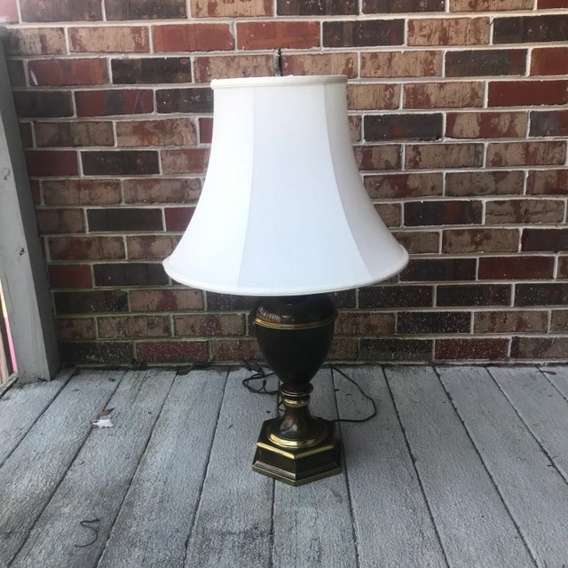 Mid-Century Stiffel Style Table Lamp For Sale - Image 10 of 10