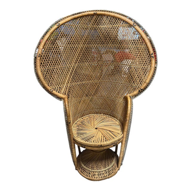 1970s Vintage Peacock Chair For Sale