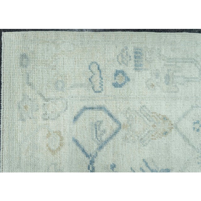 Turkish Oushak Rug 4' x 6'3" #19258 For Sale - Image 4 of 8