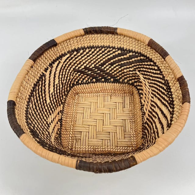Beautiful, rare Tonga Binga Basket Bowl, from the Matter Collection. Tonga Binga baskets are traditional handcrafted...