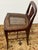 Edwardian Mahogany Fan Back Cane Seat Side Chair, Antique For Sale In San Francisco - Image 6 of 11