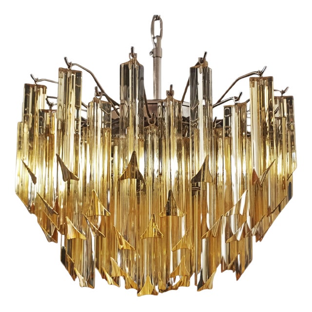Vintage Italian Chandeliers in Murano For Sale