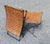 Brown Vintage Iron and Leather Folding Stools a Pair For Sale - Image 8 of 10