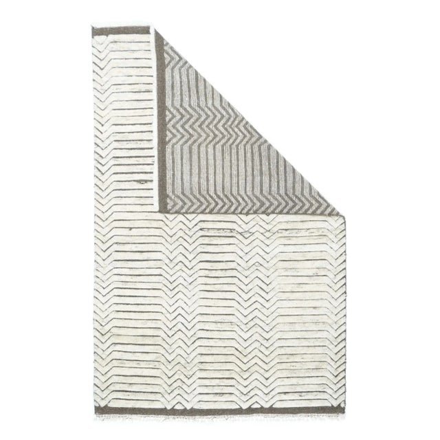 19th Century Moroccan Rug 4'0" X 6'0" For Sale - Image 5 of 12