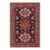 Boho Chic Tribal Super Kazak Blue/Red Wool Rug - 8'3'' X 9'9'' For Sale