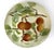 Brown Barbotine Plates with Fruit Decor from KG Lunéville, 19th Century, Set of 9 For Sale - Image 8 of 13