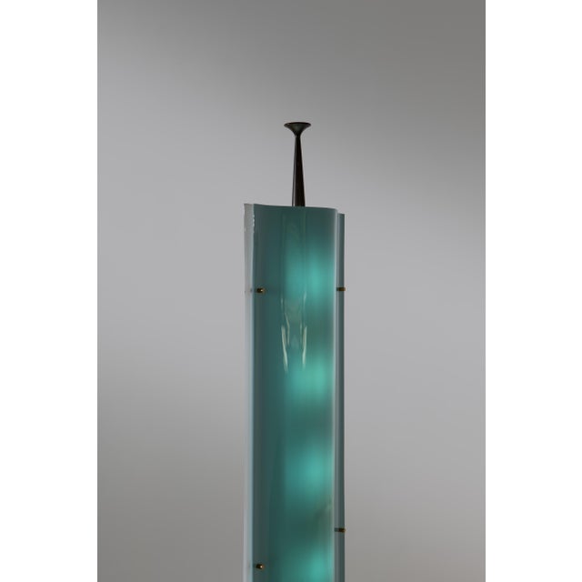 Teal Floor Lamp Mod. 12682 by Angelo Lelli for Arredoluce, 1958 For Sale - Image 8 of 17