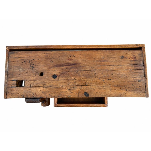 Vintage French Children's Carpenter Workbench, 1920s For Sale - Image 9 of 16