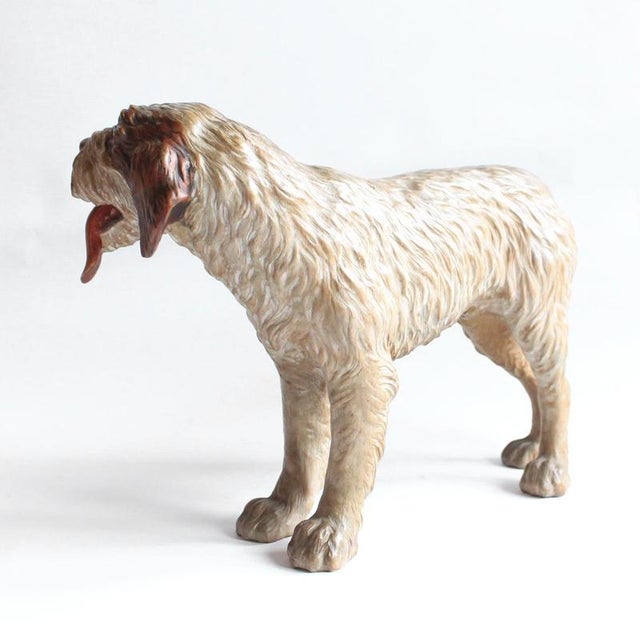 Carved Wood Dog, 1890s For Sale - Image 4 of 13