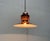 Metal Vintage Danish Copper Nyhavn Pendant Lamp by Alfred Homann and Ole V. Kjær for Louis Poulsen, 1980s For Sale - Image 7 of 18