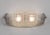 Genet Et Michon French Art Deco Ribbed Glass Stepped Wall Sconces 1930s - A Pair For Sale - Image 9 of 13