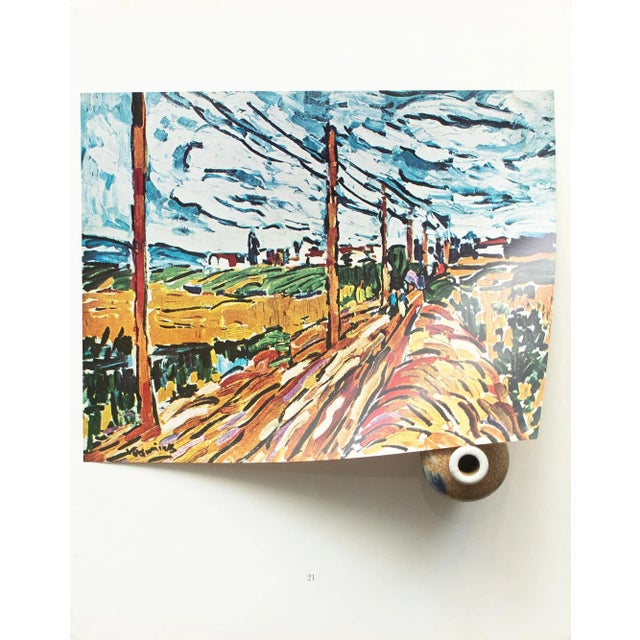 1950s 1950s After Maurice De Vlaminck "The Road", Full-Color Print For Sale - Image 5 of 7