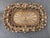 Metal Antique Polished Bronze Reticulated Dish Catchall For Sale - Image 7 of 11