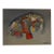 1970s C. Jackson Expressionist Abstract Oil on Canvas Painting – Signed, Unframed For Sale