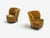 Wood Finnish Modern, Easy Chairs, Damask, Beech, Finland, 1940s For Sale - Image 7 of 13