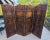 Vintage Leather Privacy Screen After Versace For Sale - Image 11 of 13