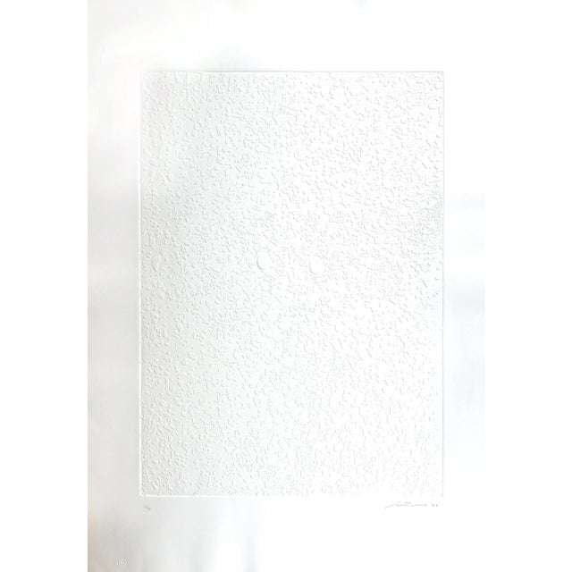 Giuseppe Santomaso - White Monads - Original Etching - 1970 For Sale - Image 4 of 4