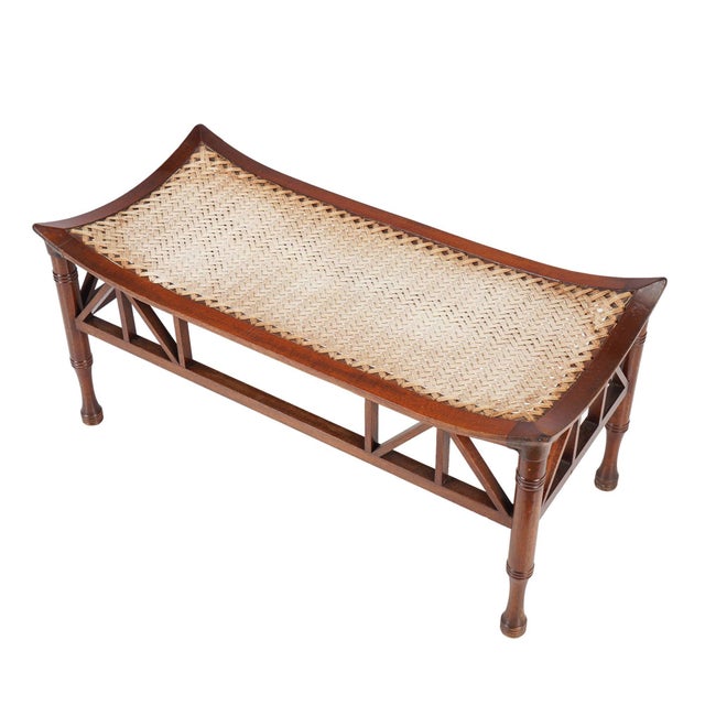 Late 19th Century Double Thebes Stool by Liberty of London, C. 1870-1900 For Sale - Image 5 of 9