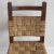 Brown Rope and Dark Oak Side Chair, 1940s France For Sale - Image 8 of 10