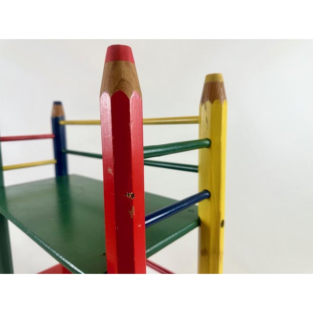 Pencil Shelf by Pierre Sala, 1980s For Sale - Image 10 of 17