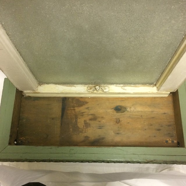 Vintage Sugar Glass Window Box Shelf Chairish