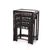 1900 - 1909 Set of 4 Antique Chinese Floral & Figural Carved Hardwood Nesting Tables For Sale - Image 5 of 13