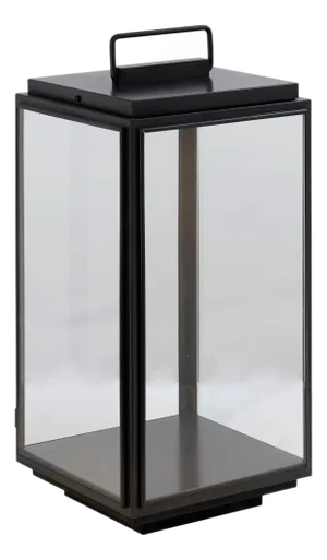 Tekna Ilford Floor Light With Dark Bronze Finish and Clear Glass