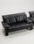 Black Vintage German Brutalist Lounge Sofa by Rolf Benz for Musterring, 1990s, Set of 2 For Sale - Image 8 of 12
