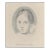 Antique Portrait of Poet Christina Rossetti Engraving For Sale