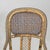 Art Nouveau Italian Chairs in Rattan and Light Blue Rattan, 1900s, Set of 2 For Sale - Image 5 of 18