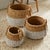Kenneth Ludwig Chicago Seagrass Round Baskets With Handles, Set Of 3 For Sale - Image 4 of 5